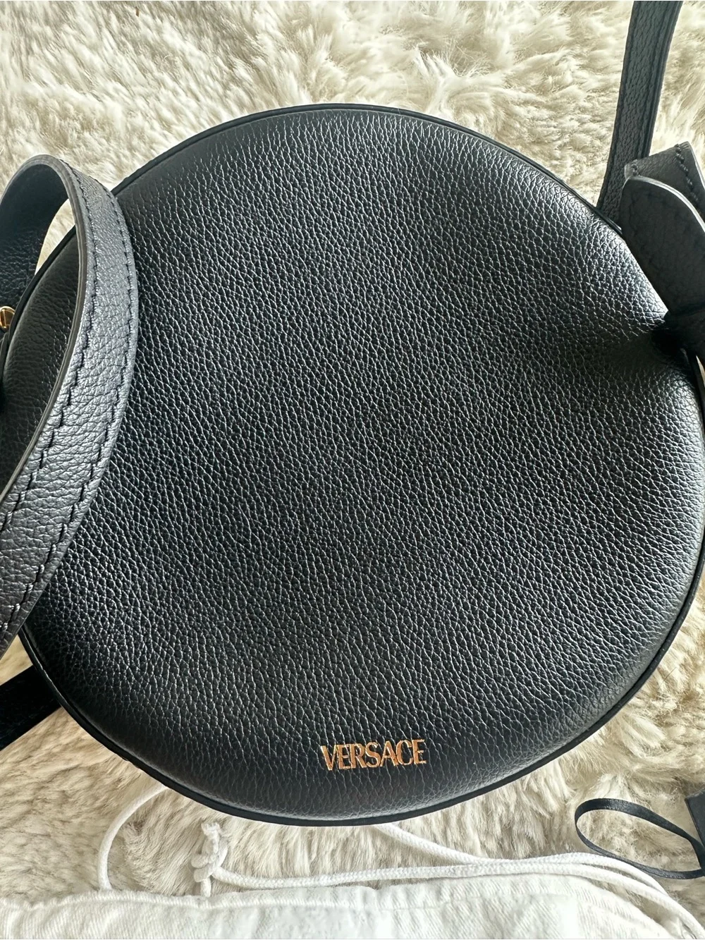 Versace Round Disco Crossbody Bag